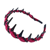 Maxbell Headband Beauty Hair Accessories Fashion Effortless Headwear for Gifts Girls Red