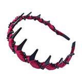 Maxbell Headband Beauty Hair Accessories Fashion Effortless Headwear for Gifts Girls Red