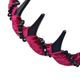 Maxbell Headband Beauty Hair Accessories Fashion Effortless Headwear for Gifts Girls Red