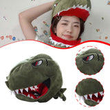 Maxbell Dinosaur Costume Hat Adjustable Headpiece Dress up for Friend Adults Cosplay