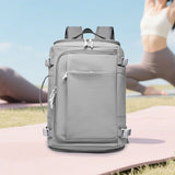 Maxbell Travel Backpack Outdoor Sport Climbing Yoga Sport Camping Women Men Backpack Gray