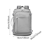 Maxbell Travel Backpack Outdoor Sport Climbing Yoga Sport Camping Women Men Backpack Gray