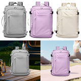 Maxbell Travel Backpack Outdoor Sport Climbing Yoga Sport Camping Women Men Backpack Gray