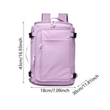 Maxbell Travel Backpack Outdoor Sport Climbing Yoga Sport Camping Women Men Backpack Violet