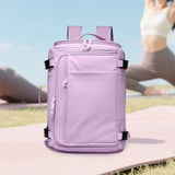 Maxbell Travel Backpack Outdoor Sport Climbing Yoga Sport Camping Women Men Backpack Violet