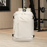 Maxbell Travel Backpack Outdoor Sport Climbing Yoga Sport Camping Women Men Backpack White