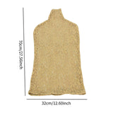 Maxbell Upper Body Mannequin Cover Soft Washable for Boutique Clothes Models Styling Yellow Lace