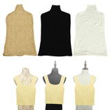 Maxbell Upper Body Mannequin Cover Soft Washable for Boutique Clothes Models Styling Yellow Lace