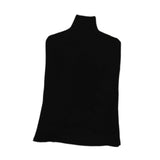Maxbell Upper Body Mannequin Cover Soft Washable for Boutique Clothes Models Styling Black Cloth