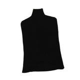 Maxbell Upper Body Mannequin Cover Soft Washable for Boutique Clothes Models Styling Black Cloth