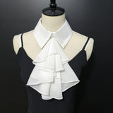 Maxbell Detachable Fake Collar Stylish Elegant Pointed Collar for Blouse Shirt Dress