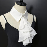 Maxbell Detachable Fake Collar Stylish Elegant Pointed Collar for Blouse Shirt Dress