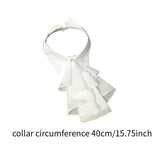 Maxbell Detachable Fake Collar Stylish Elegant Pointed Collar for Blouse Shirt Dress