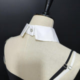 Maxbell Detachable Fake Collar Stylish Elegant Pointed Collar for Blouse Shirt Dress