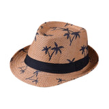 Maxbell Fedoras Sun Protection Summer Fashion Panama Hat for Vocation Hiking Holiday khaki