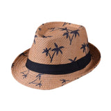 Maxbell Fedoras Sun Protection Summer Fashion Panama Hat for Vocation Hiking Holiday khaki