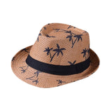 Maxbell Fedoras Sun Protection Summer Fashion Panama Hat for Vocation Hiking Holiday khaki