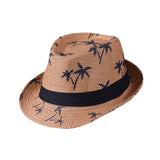 Maxbell Fedoras Sun Protection Summer Fashion Panama Hat for Vocation Hiking Holiday khaki