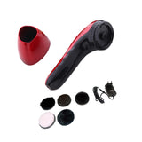 Maxbell Electric Shoe Polisher Brush Leather Care Device for Sofa Leather Shoes Bags Red