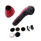 Maxbell Electric Shoe Polisher Brush Leather Care Device for Sofa Leather Shoes Bags Red