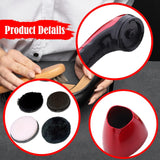 Maxbell Electric Shoe Polisher Brush Leather Care Device for Sofa Leather Shoes Bags Red