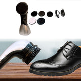 Maxbell Electric Shoe Polisher Brush Leather Care Device for Sofa Leather Shoes Bags Silver