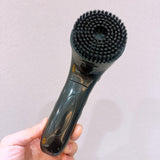 Maxbell Electric Shoe Polisher Brush Leather Care Device for Sofa Leather Shoes Bags Silver