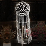 Maxbell Tassel Pearl Headpiece Flapper Bridal Tassel Cap for Parties Wedding Cosplay