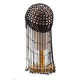 Maxbell Tassel Pearl Headpiece Flapper Bridal Tassel Cap for Parties Wedding Cosplay
