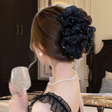 Maxbell Hair Clip Portable Gift for Women Girls Stylish Hairs Clamp Hair Accessories Black