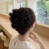 Maxbell Hair Clip Portable Gift for Women Girls Stylish Hairs Clamp Hair Accessories Black