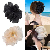 Maxbell Hair Clip Portable Gift for Women Girls Stylish Hairs Clamp Hair Accessories Black