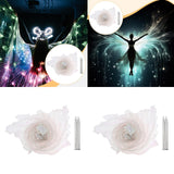 Maxbell LED Butterfly Wings Belly Dance Costume for Stage Show Christmas