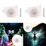 Maxbell LED Butterfly Wings Belly Dance Costume for Stage Show Christmas