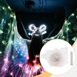 Maxbell LED Butterfly Wings Belly Dance Costume for Stage Show Christmas