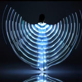Maxbell LED Butterfly Wings Belly Dance Costume for Stage Show Christmas