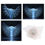 Maxbell LED Butterfly Wings Belly Dance Costume for Stage Show Christmas