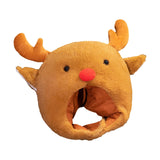 Maxbell Cartoon Christmas Reindeer Headdress Photo Prop 30x30cm Creative Costume Hat
