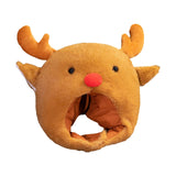 Maxbell Cartoon Christmas Reindeer Headdress Photo Prop 30x30cm Creative Costume Hat