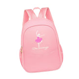 Maxbell Ballet Dance Backpack Portable Children Dancing Tap Cute Girls Ballerina Bag Pink