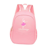 Maxbell Ballet Dance Backpack Portable Children Dancing Tap Cute Girls Ballerina Bag Pink