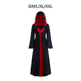 Maxbell Witch Costume Photo Prop Cosplay Costume for Festival Themed Parties Cosplay S