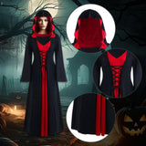 Maxbell Witch Costume Photo Prop Cosplay Costume for Festival Themed Parties Cosplay S