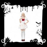 Maxbell Halloween Maid Costume Party Role Play Bloody Outfit Cosplay Accessories Set S