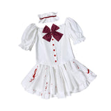 Maxbell Halloween Maid Costume Party Role Play Bloody Outfit Cosplay Accessories Set S