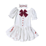 Maxbell Halloween Maid Costume Party Role Play Bloody Outfit Cosplay Accessories Set L
