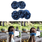 Maxbell Hair Jaw Clip Women Barrette Mom Wedding Party Halloween Flower Banana Clips 10x6x7cm