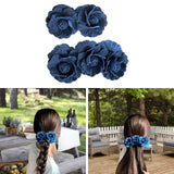 Maxbell Hair Jaw Clip Women Barrette Mom Wedding Party Halloween Flower Banana Clips 10x6x7cm