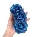 Maxbell Hair Jaw Clip Women Barrette Mom Wedding Party Halloween Flower Banana Clips 13x6x7cm