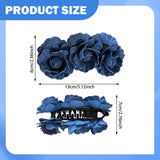 Maxbell Hair Jaw Clip Women Barrette Mom Wedding Party Halloween Flower Banana Clips 13x6x7cm